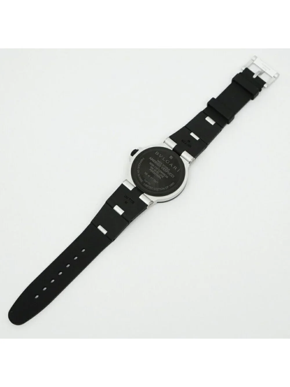 Bvlgari Aluminum Amerigo Vespucci World Limited Pieces GMT Black Dial Automatic